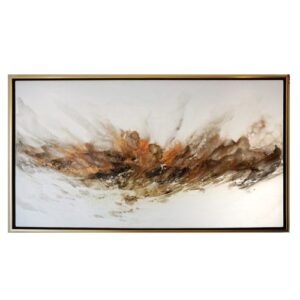 ARTE ABSTRACTO EN RESINAS Y MINERALES 175 x 105 cm